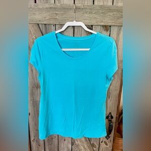 No Boundaries Turquoise Short Sleeve Tee